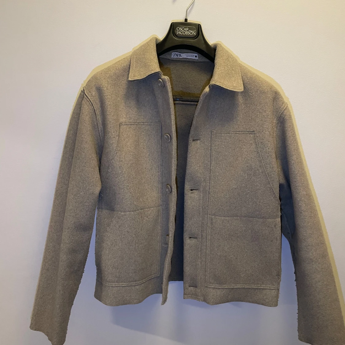 Beige jacka från Zara