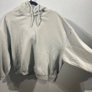 Ljus grön hoodie från 157 - Säljer en stilren ljus grön hoodie från 157 i storlek M. Den har en klassisk design med dragsko i huvan och ribbade muddar vid ärmslut och nederkant. Perfekt för en avslappnad look.