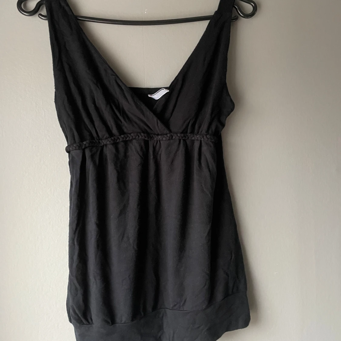 Svart ärmlös topp från Fashion