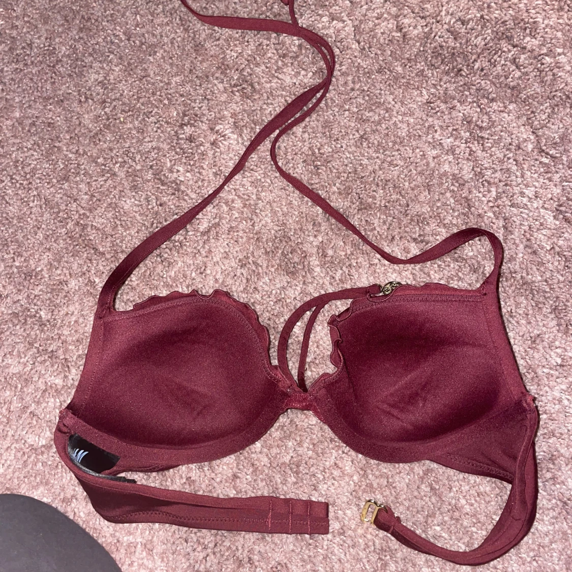 Bikini lverdel med push up - 90