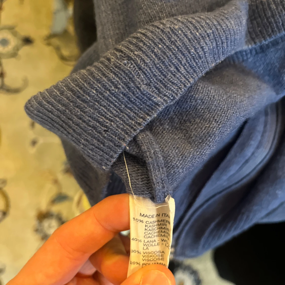 Kashmir Zip-Tröja - 92