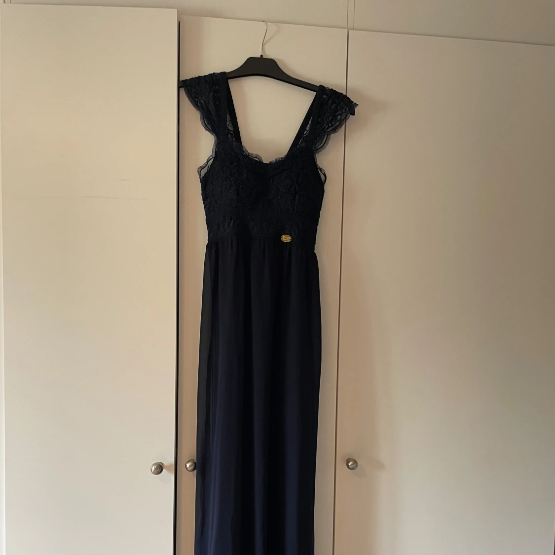 Marinblå balklänning - 90