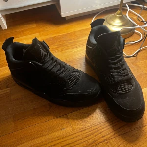 Black cat Jordan 4  - Bra skick , sparsamt använd 