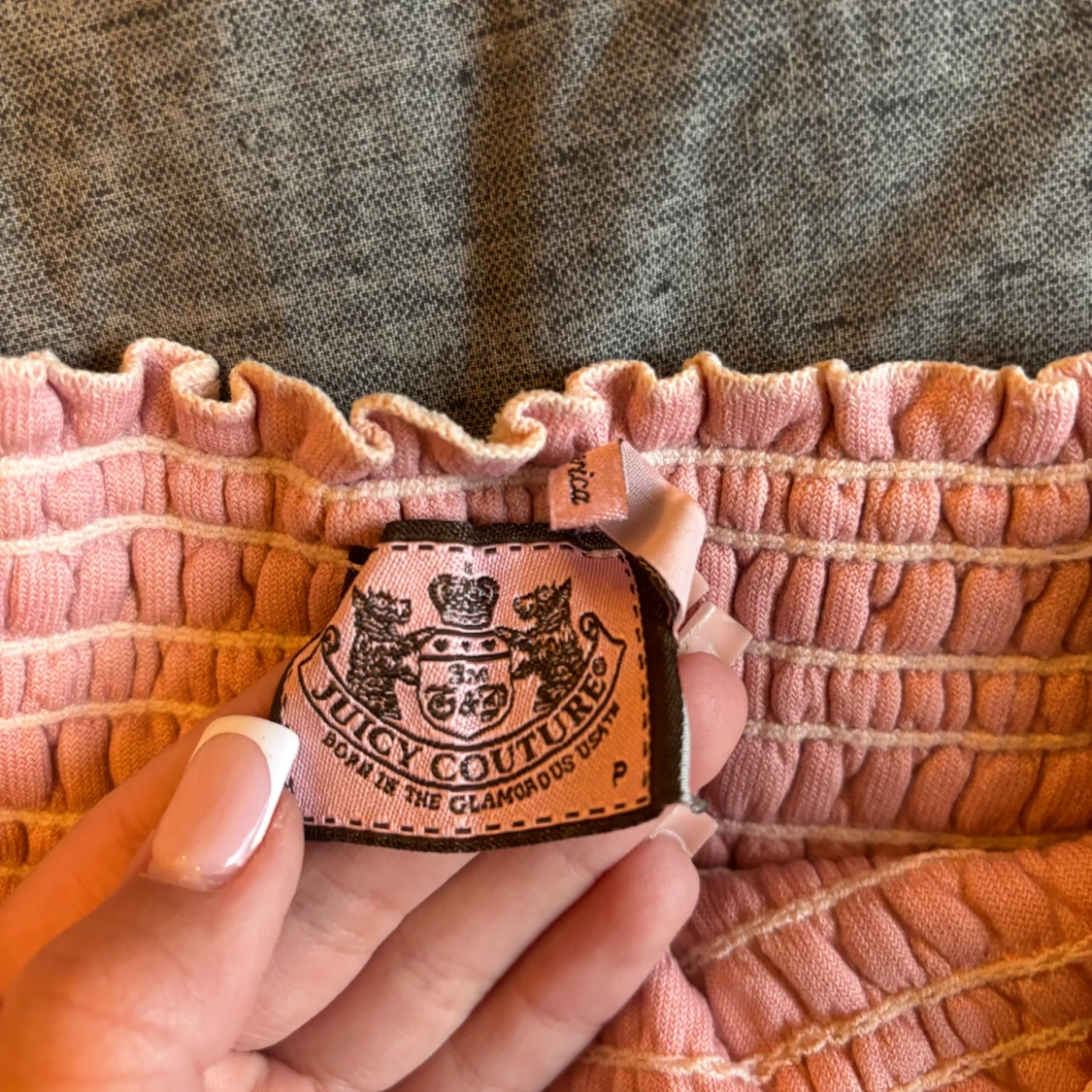 Ljusrosa frottéklänning från Juicy Couture - 2