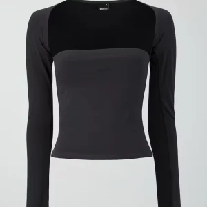 soft touch square neck top - Snygg grå långärmad topp från Gina tricot. använd ca 3 gånger. köpt för 260kr. inga defekter osv. 