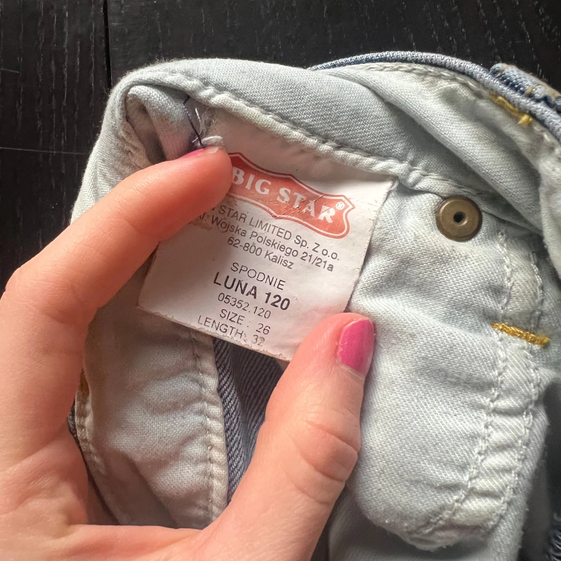 Blå jeans från Big Star - 4