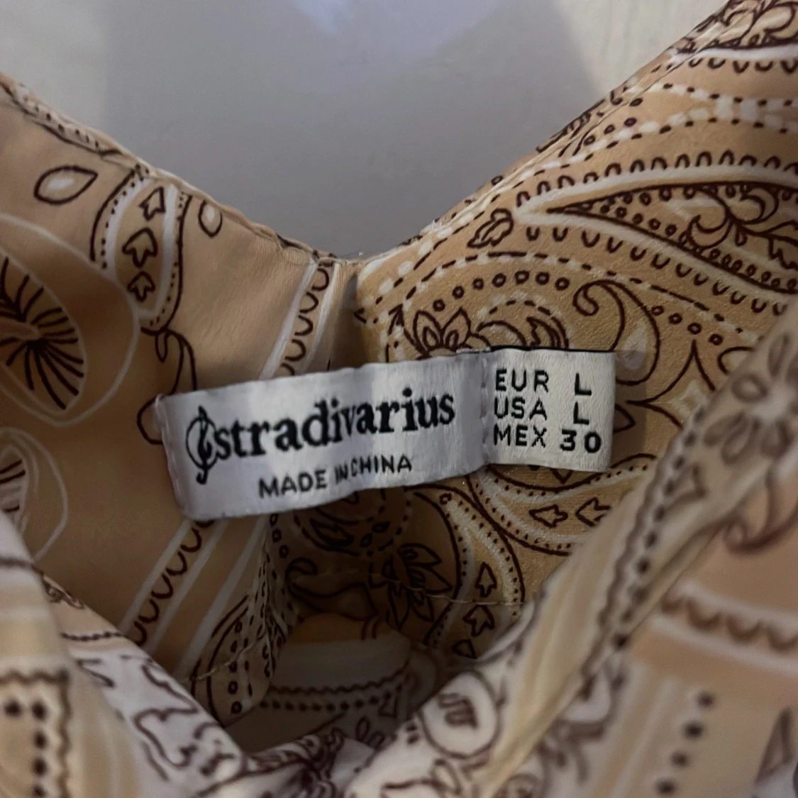 Mönstrad linne från Stradivarius - 3