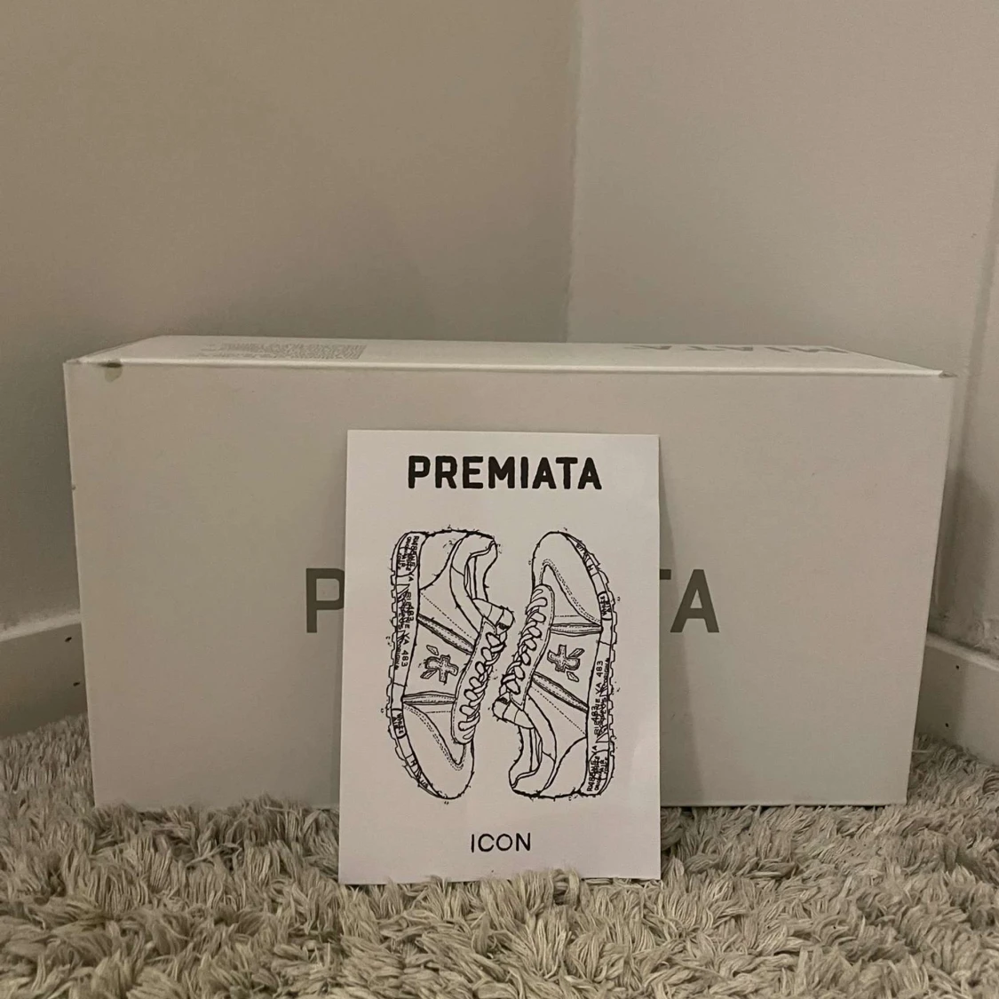 Marinblåa sneakers från Premiata - 4