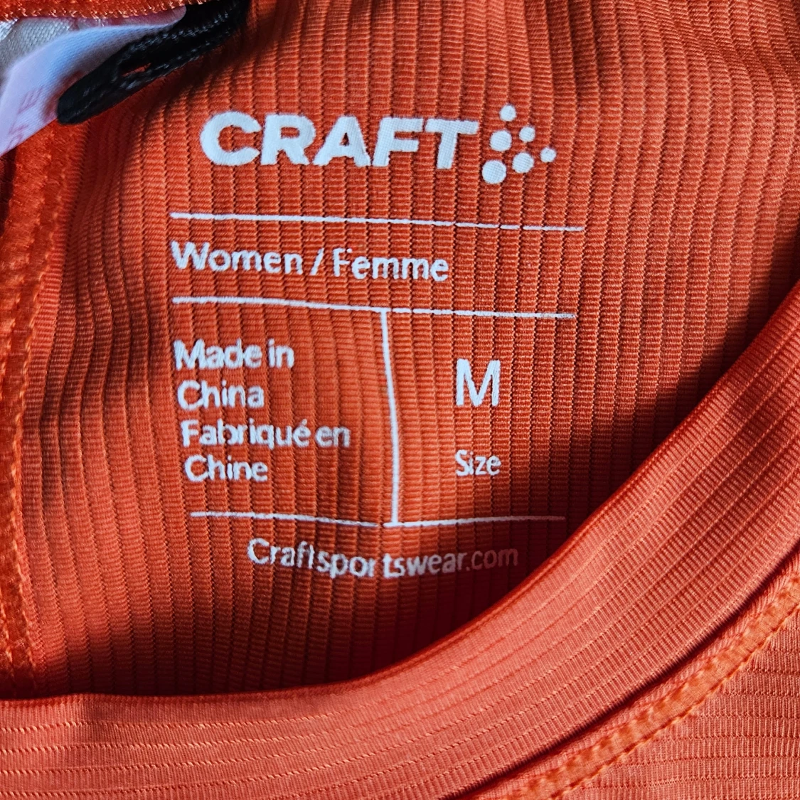 Orange topp från Craft - 2