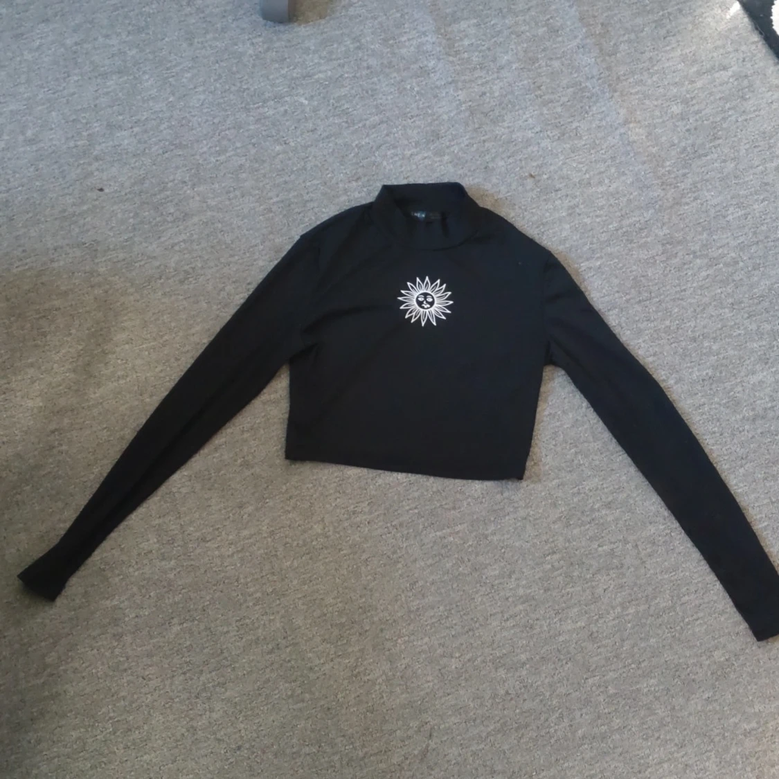 Cropped hippie tröja