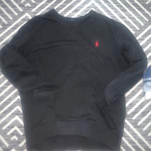 Svart Ralph lauren swettshirt s/m