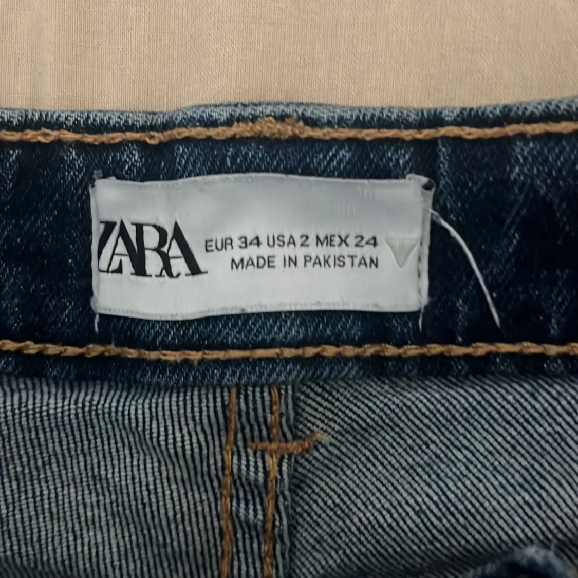 Blå jeans från Zara - 90