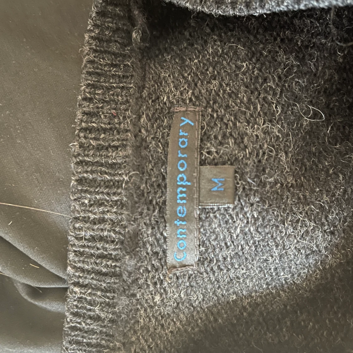 Grå Stickad tröja - 91