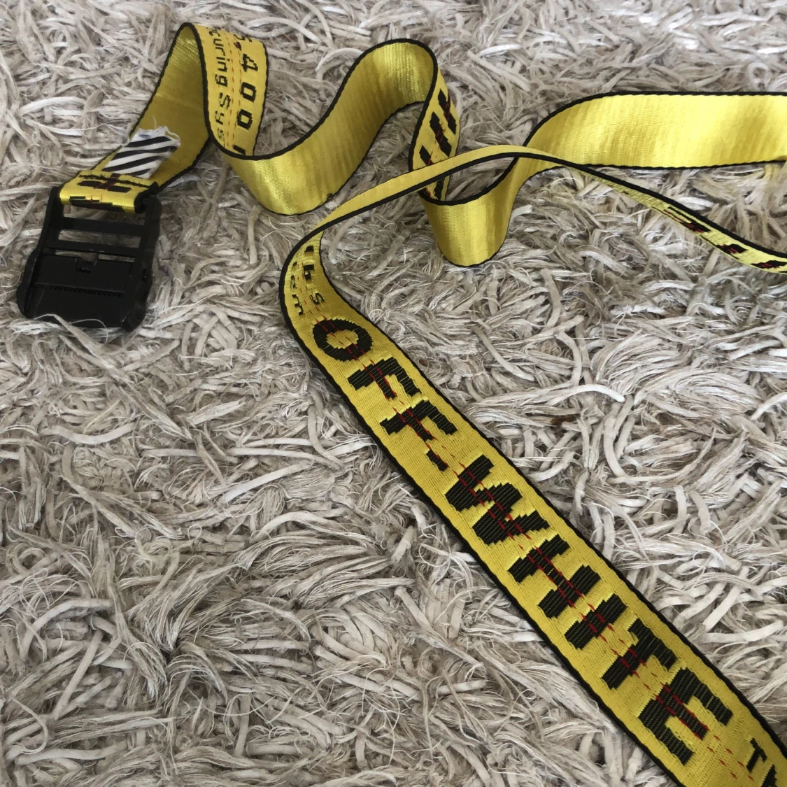 Off White bälte - Gult - 91