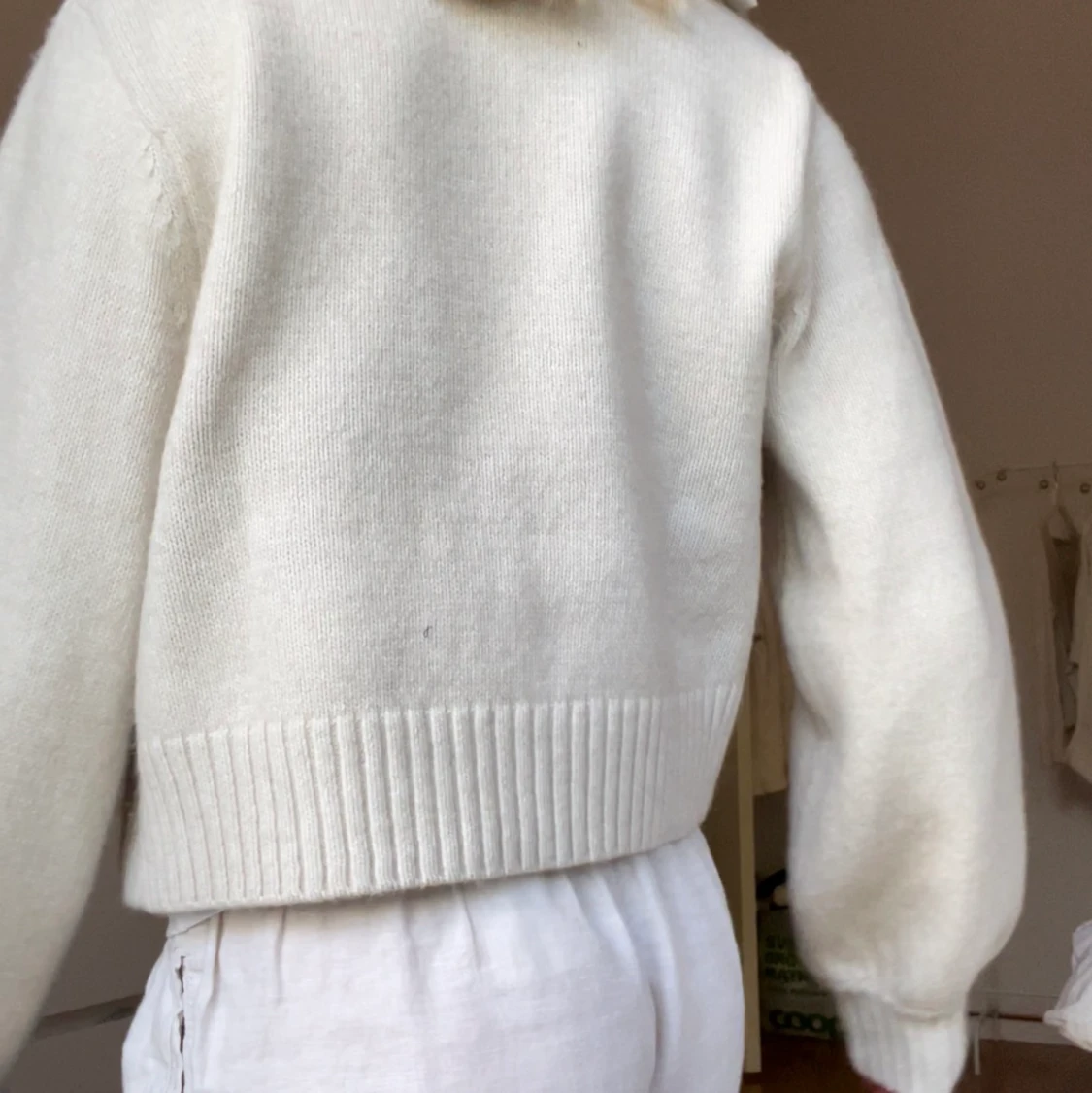 Finstickad kofta  - 91