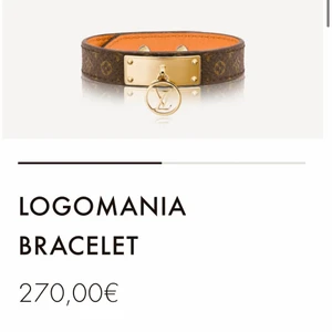Äkta lv armband - Användt 3 gånger och säljs då de kom en oväntad avgift denna månad. Skicket är som nytt och har kvitto och dustbag kvar. Nypris var 2900kr och säljs nu för ändast 1700❤️bilder kan fixas
