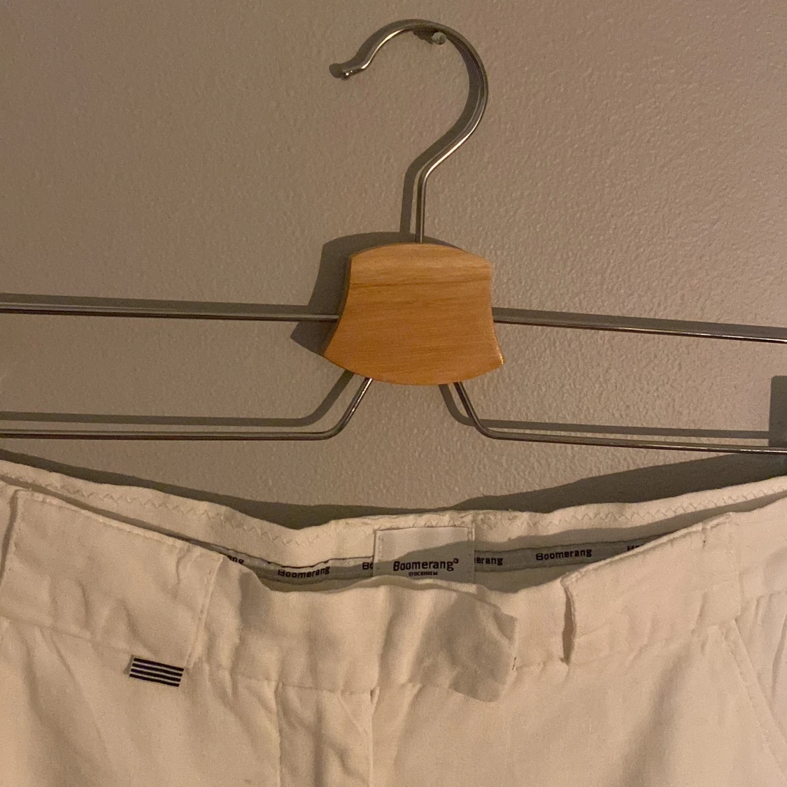 Vita linneshorts - 90