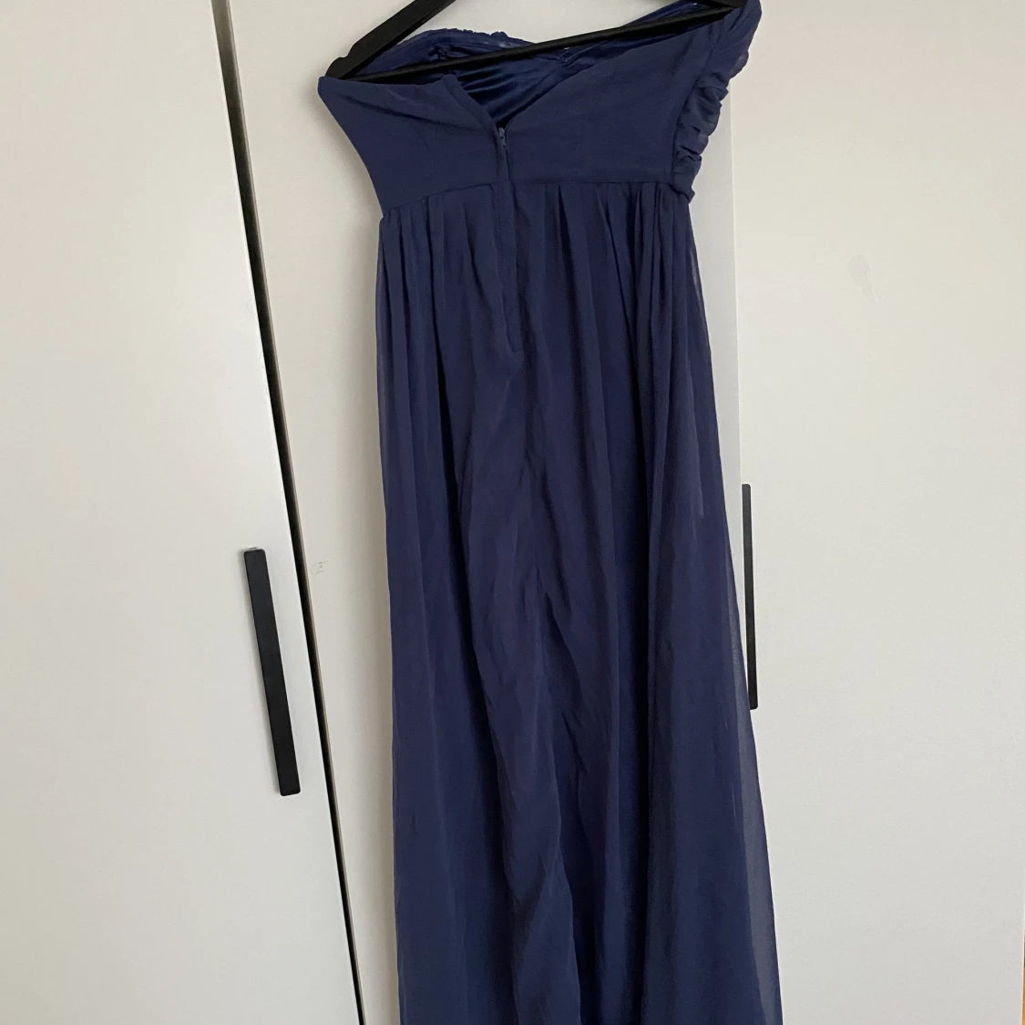 Blå maxiklänning oanvänd 34/xs - 90