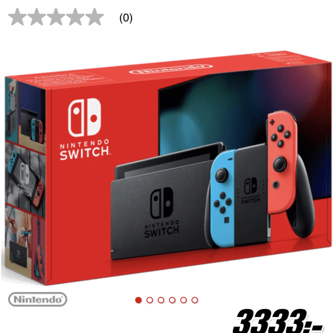 Säljer mitt Nintendo switch 