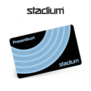 Hej jag säljer ett present kort på stadium det finns 800 kr på kortet och säljer den för 700 kr pris kan diskuteras möts i hässelby/vällingby annars frakt du står för frakten