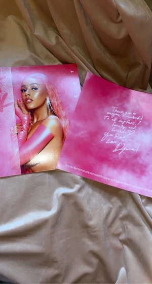 Hot Pink vinyl - Doja Cats hot punk album som vinyl