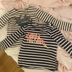 Zadig tröja - Två jättefina och toppskick zadig Voltaire tröjor. I barnstorlek men motsvarar xs/s❤️ frakt tillkommer. Priset är styckvis 