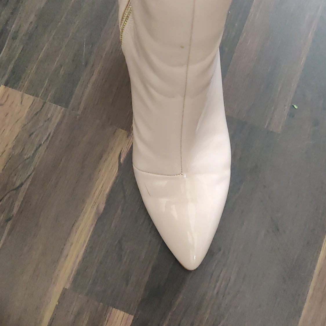 Klackskor lack beige / rosa  - 91