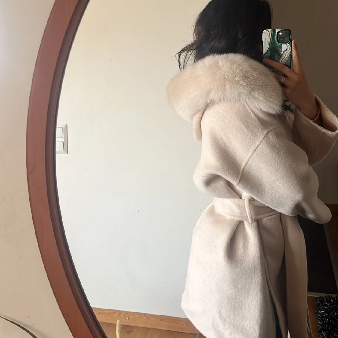 Ljus beige kappa  - 91