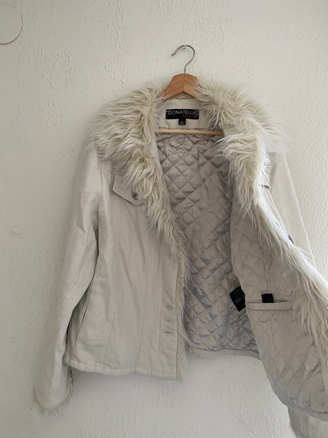 Fakefurr jacka  - 90