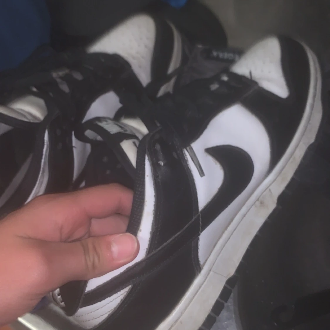 Nike panda Low  storlk 40,5 - 91