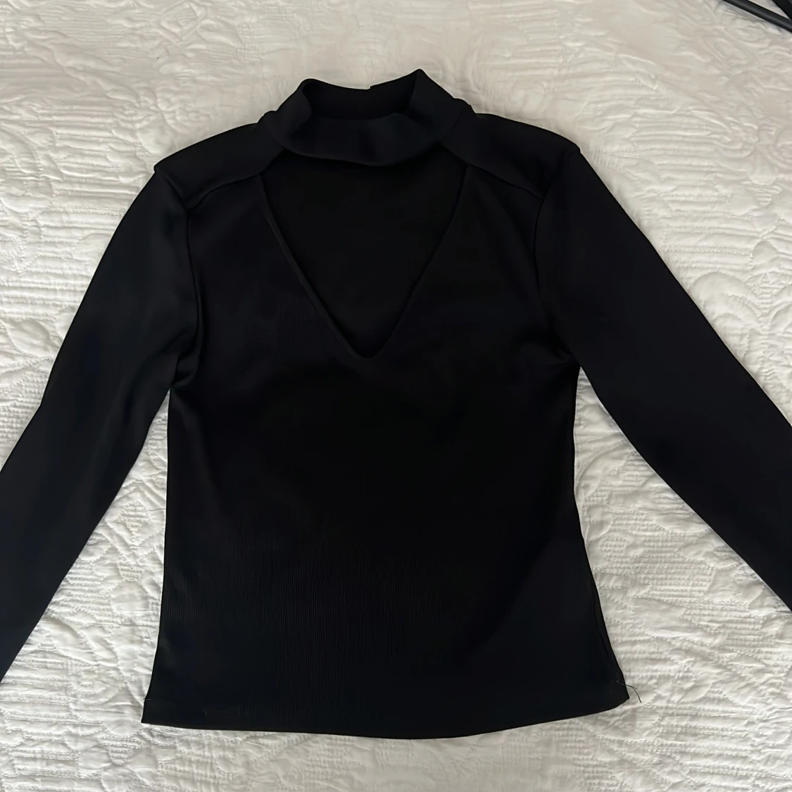 Svart V-ringad tröja Zara - 91