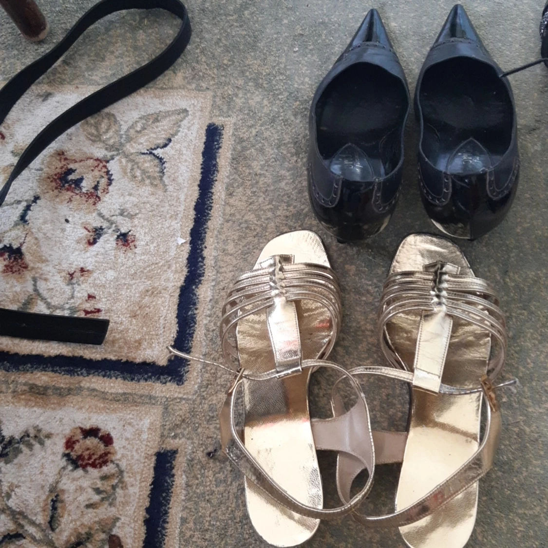 70 tals sandaler och pums - 90