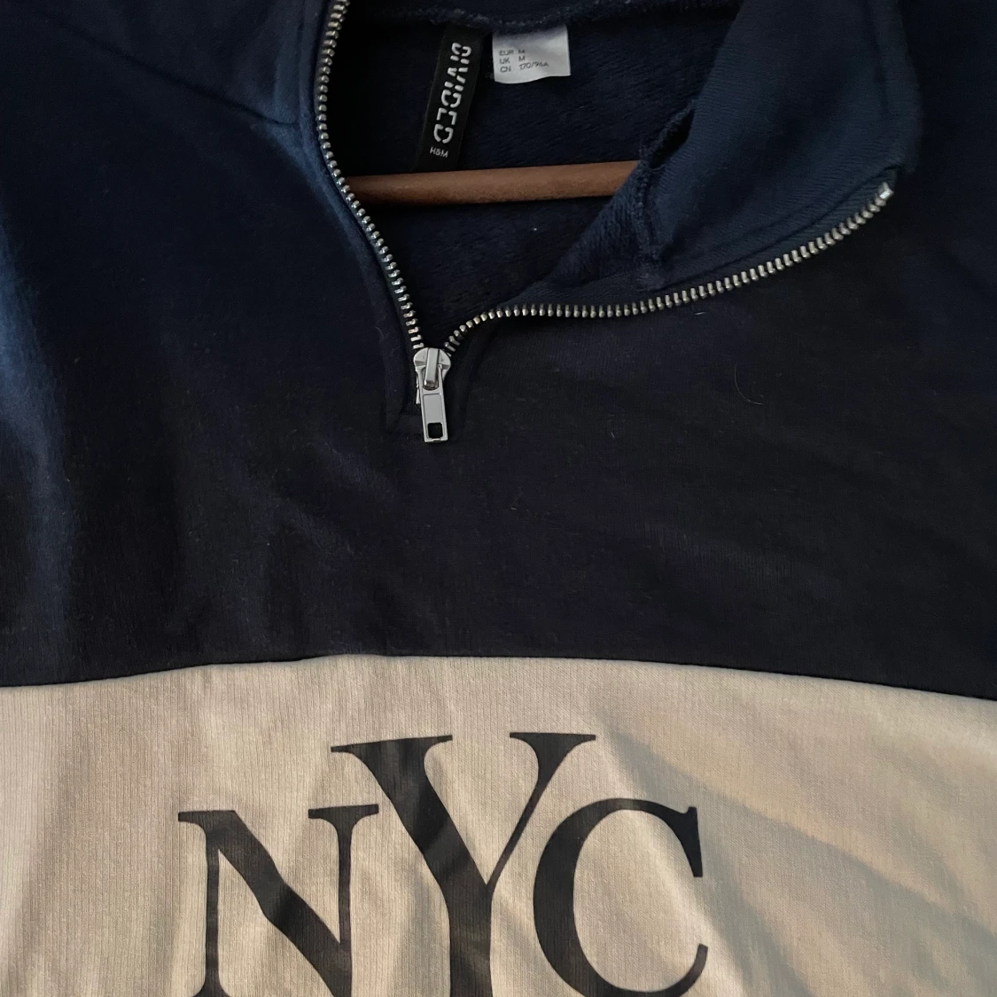 Half zip tröja - 90