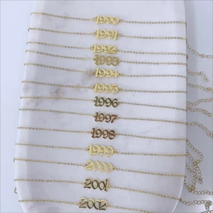 Birth anklets  - säljer fotlänkar av hög kvalitet i 18k guldplätering. Helt nya från Beccjewelry.com. Nypris ligger på 249kr. Jag säljer de för 150kr styck. De som finns kvar är: 1993, 1995, 1997, 2001, 2002. Säljes för 150kr + frakt 30kr