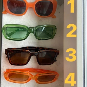 Solglasögon!! - Alla förutom 1 är från Zign💕💕 1. 50kr 2. 100kr 3. 120kr (SÅLD)  4. 100kr