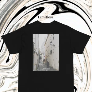Limitless OG t-shirt  - Klassisk svart t-shirt med otroligt tryck på ryggen. Bästa kvaliten för minsta möjliga pris. 💌