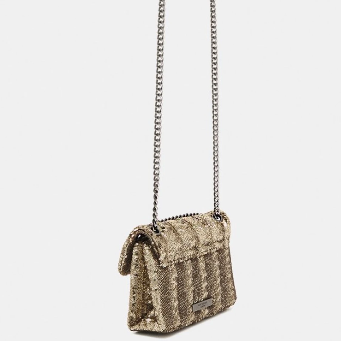 Slutsåld Kurt Geiger väska i guld paljetter - 91