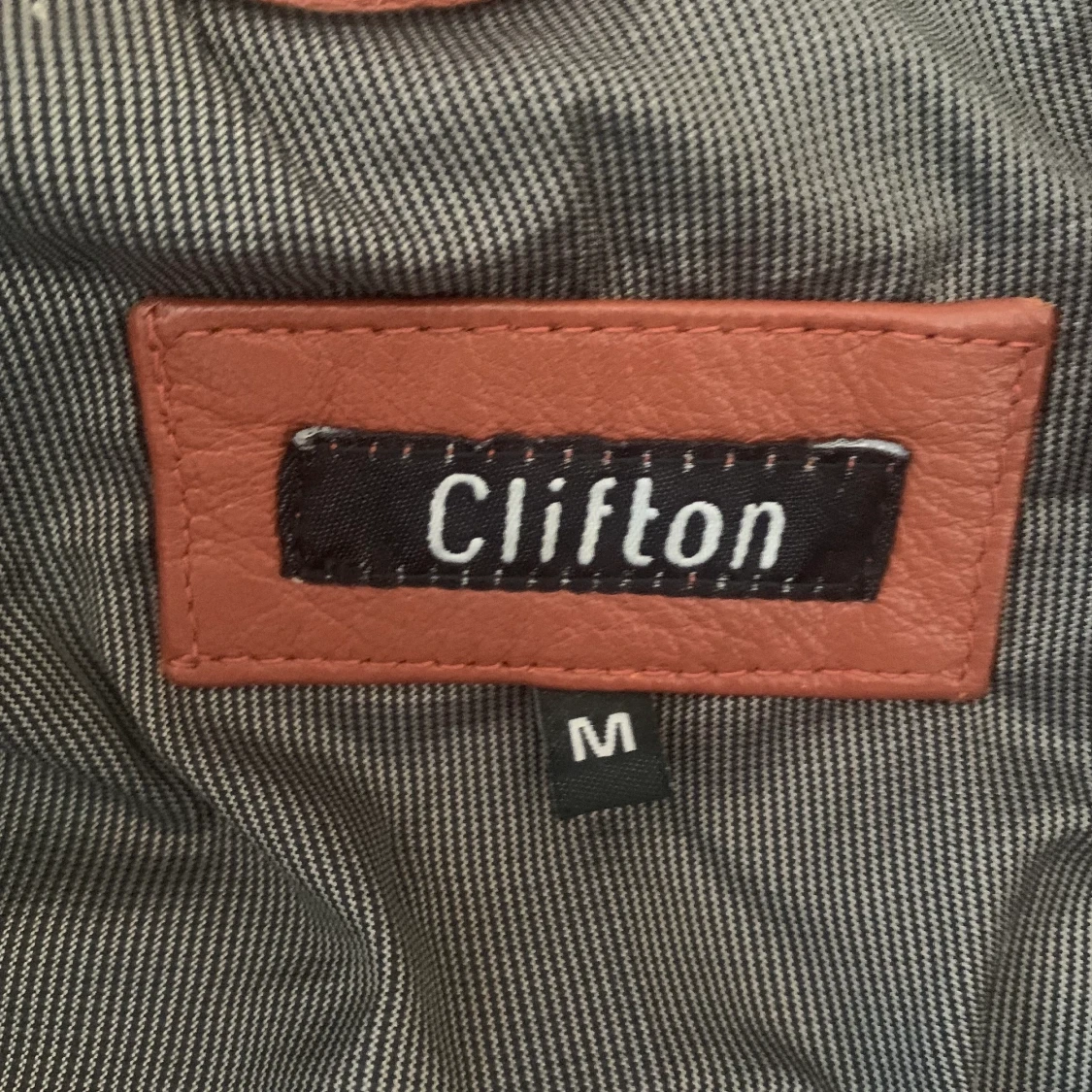 Clifton skinnjacka vintage  - 90