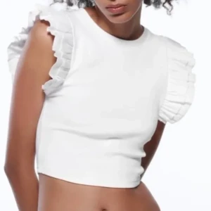 Vit topp zara - Vit topp från zara, storlek s