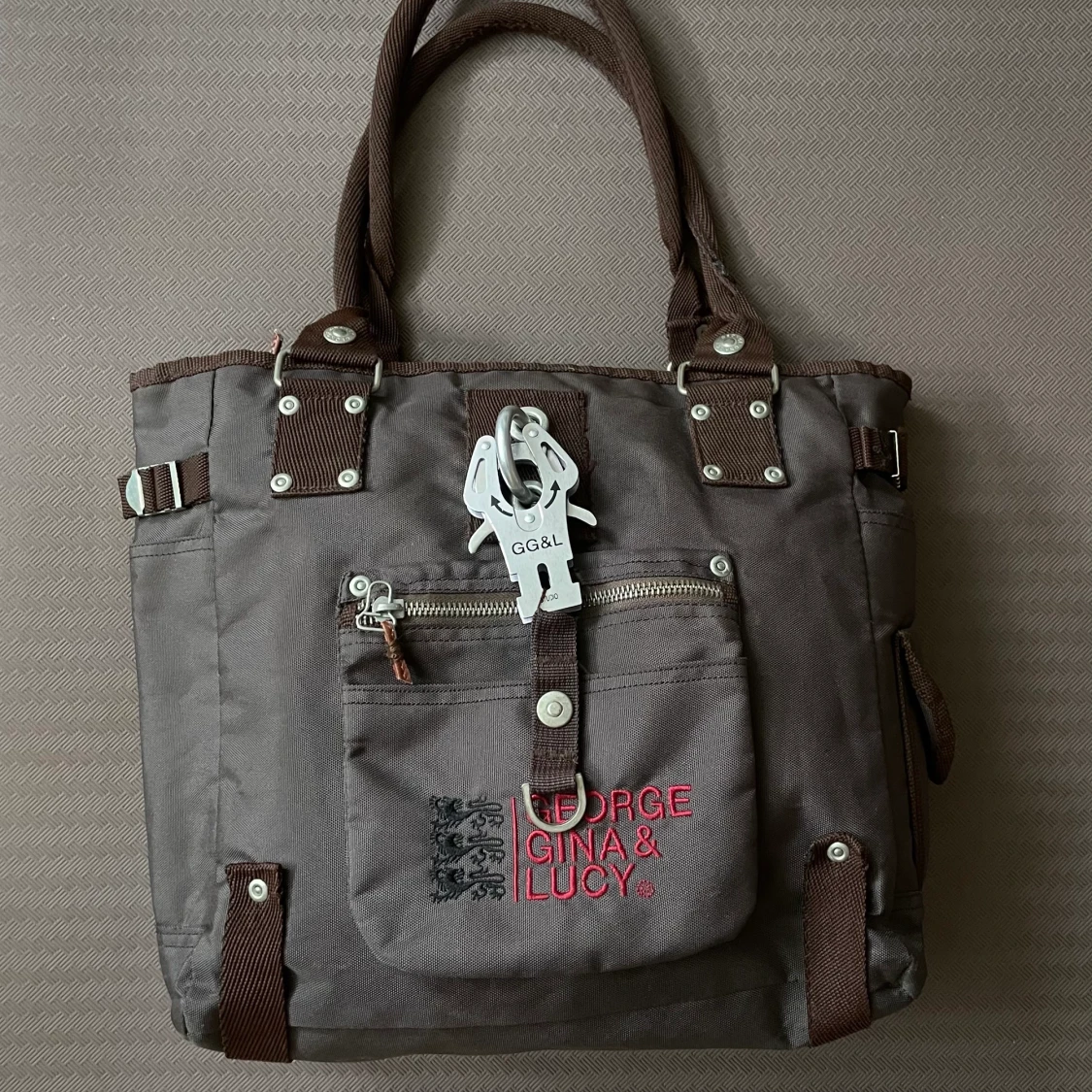 Brun George Gina & Lucy väska - 91