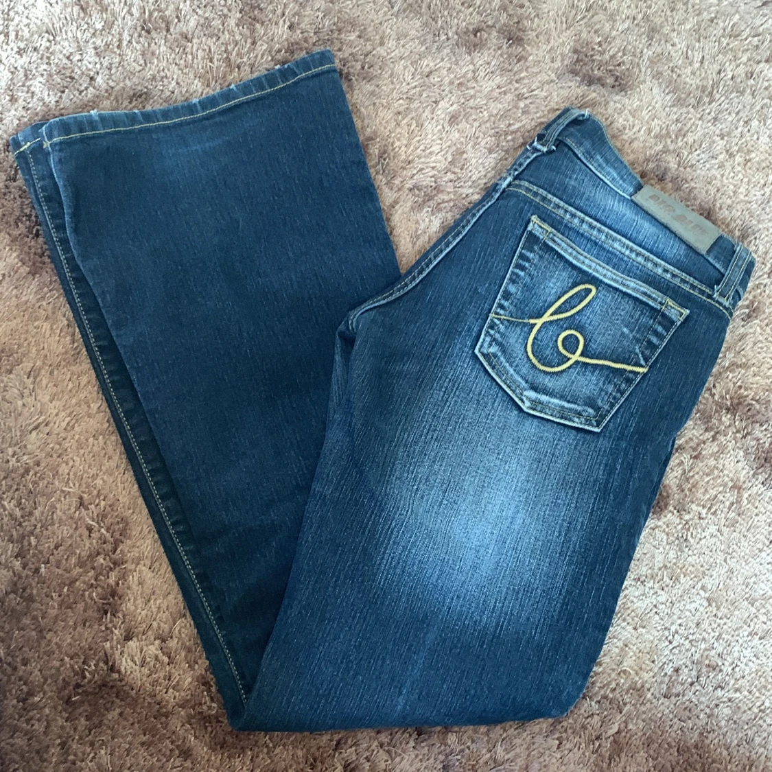 lågmidjade bootcut - 90