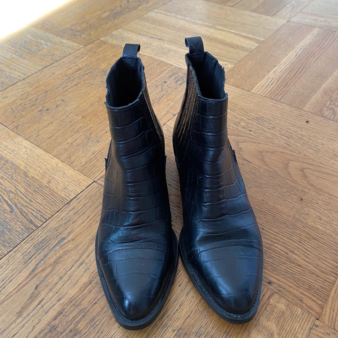 Bianco by Camilla Pihl Croco ankle boots - 90