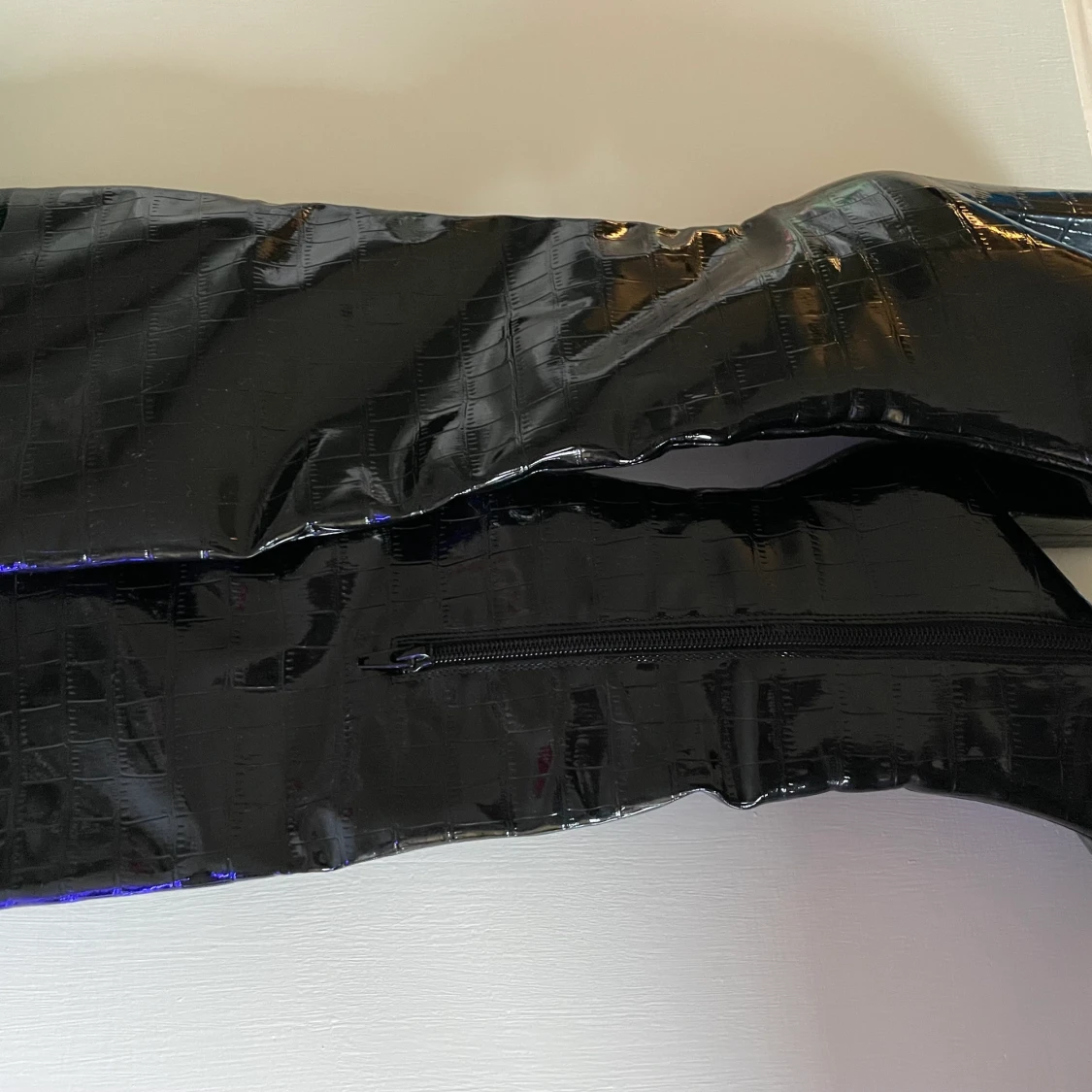 Svarta läder pumps - 91