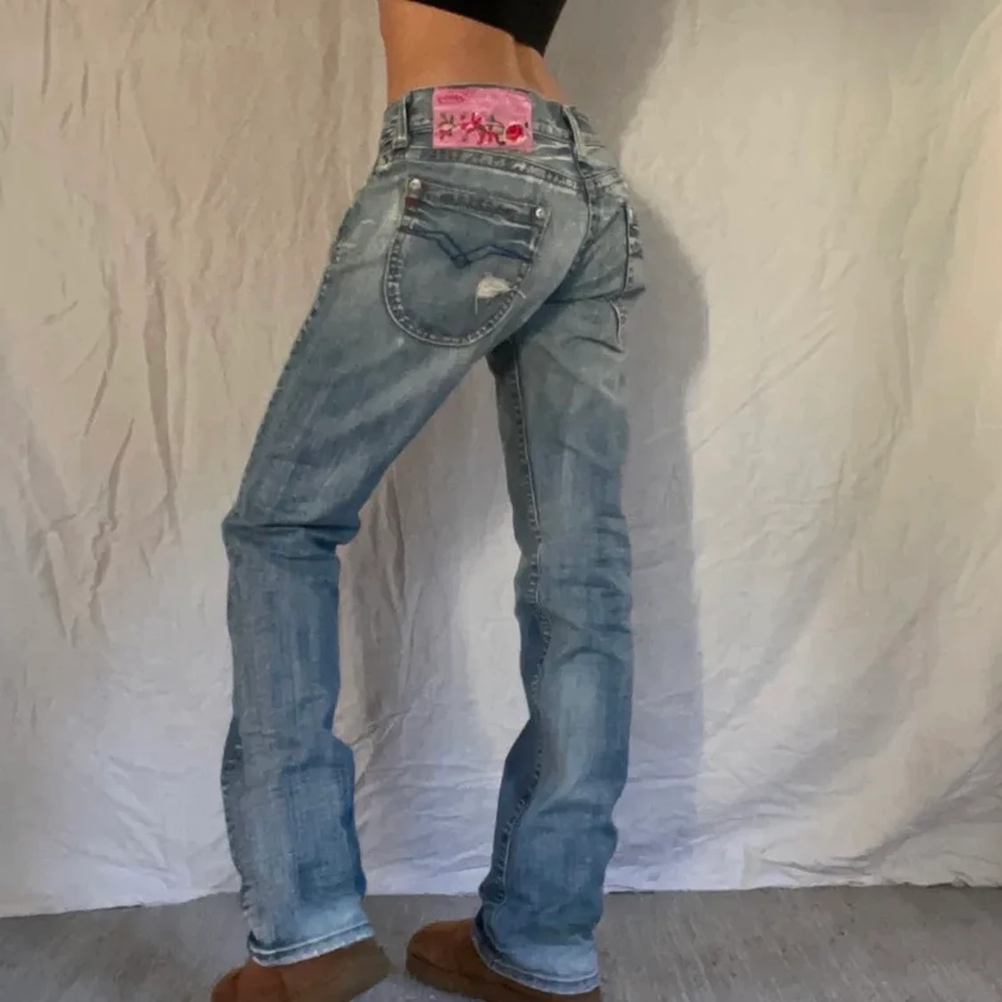 Lågmidjade replay jeans - 90