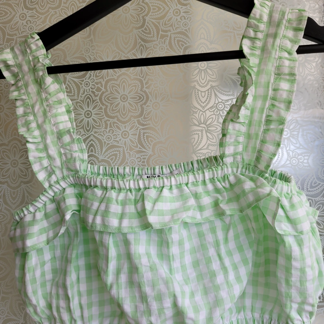 NA-KD gingham croptop - 90
