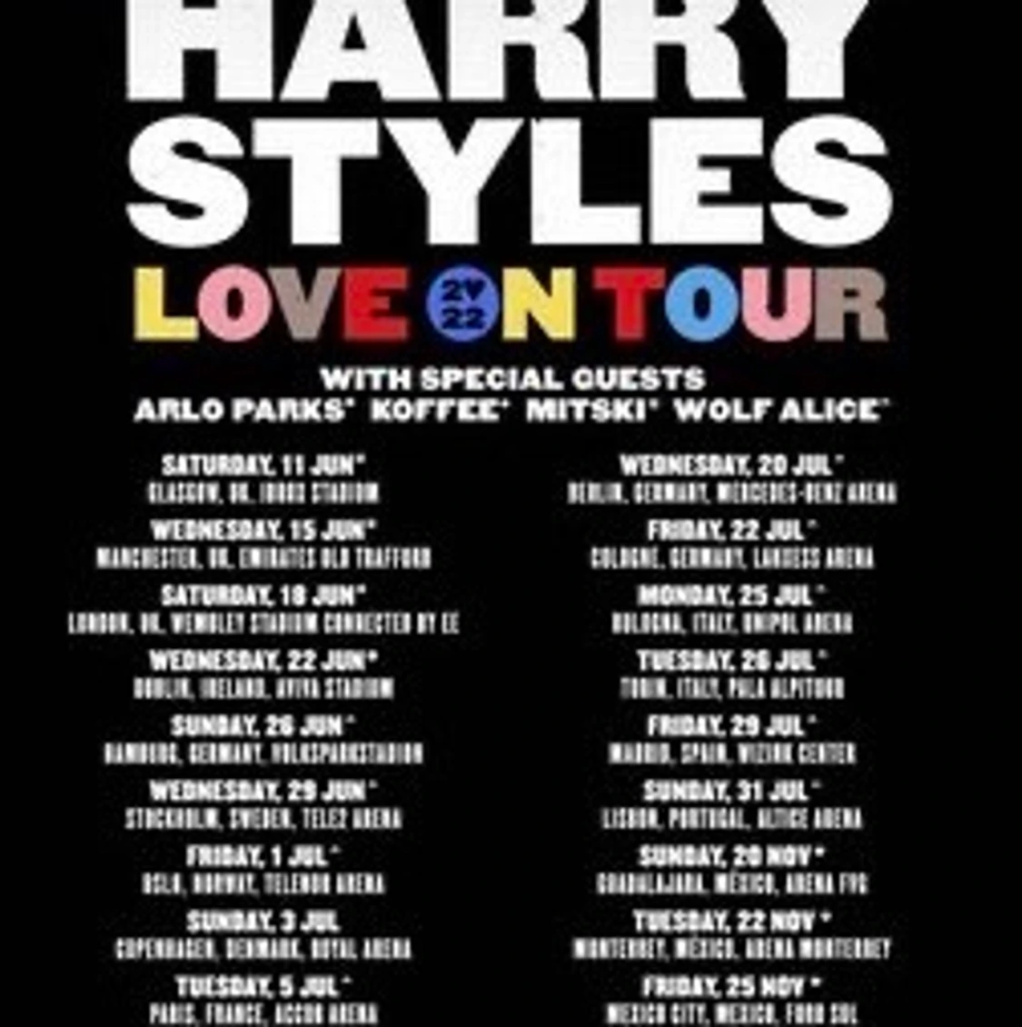 Harry styles love om tour Stockholm 2022🦋 - 91