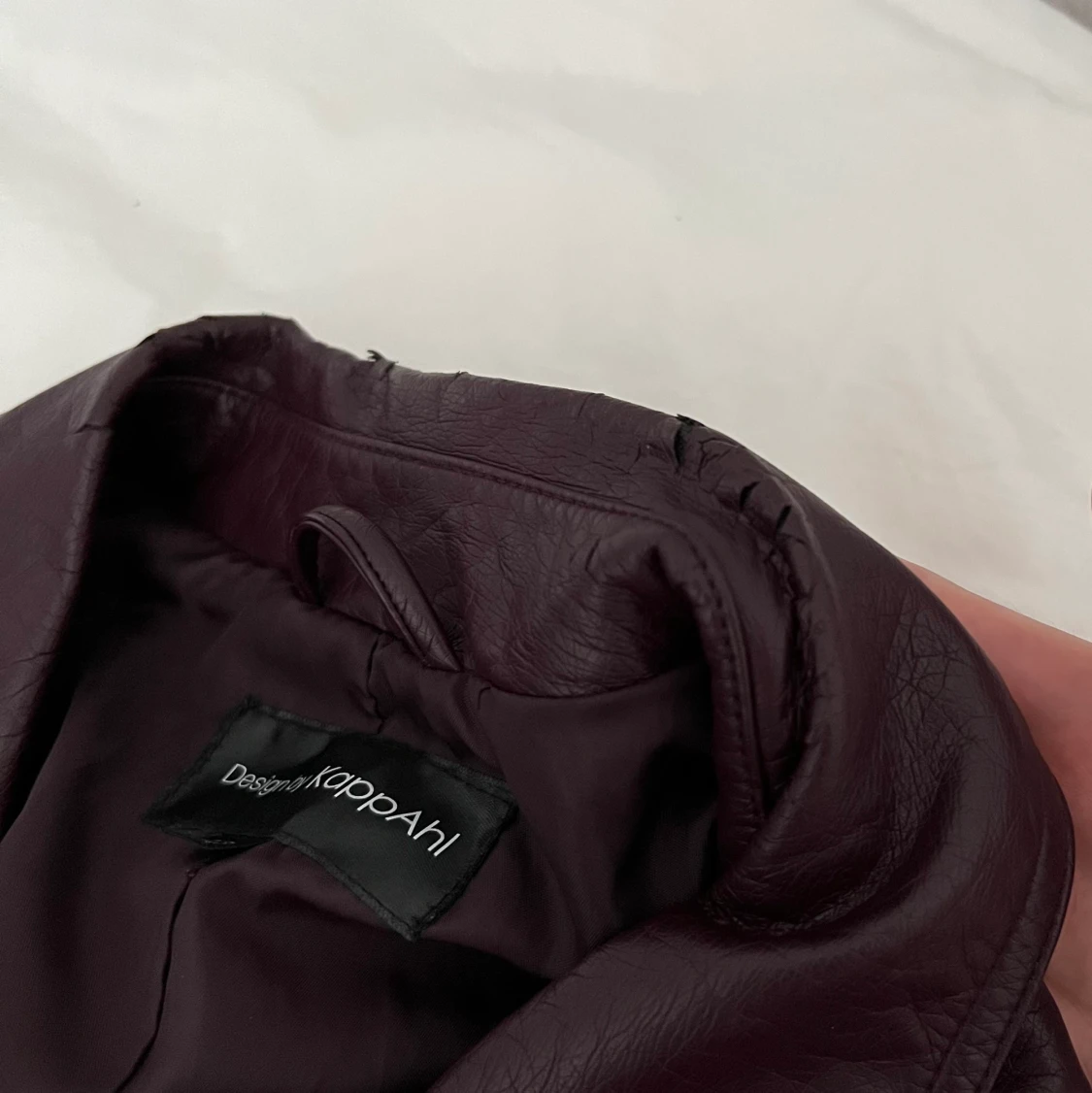 Skinnjacka (läderimitation)  - 91