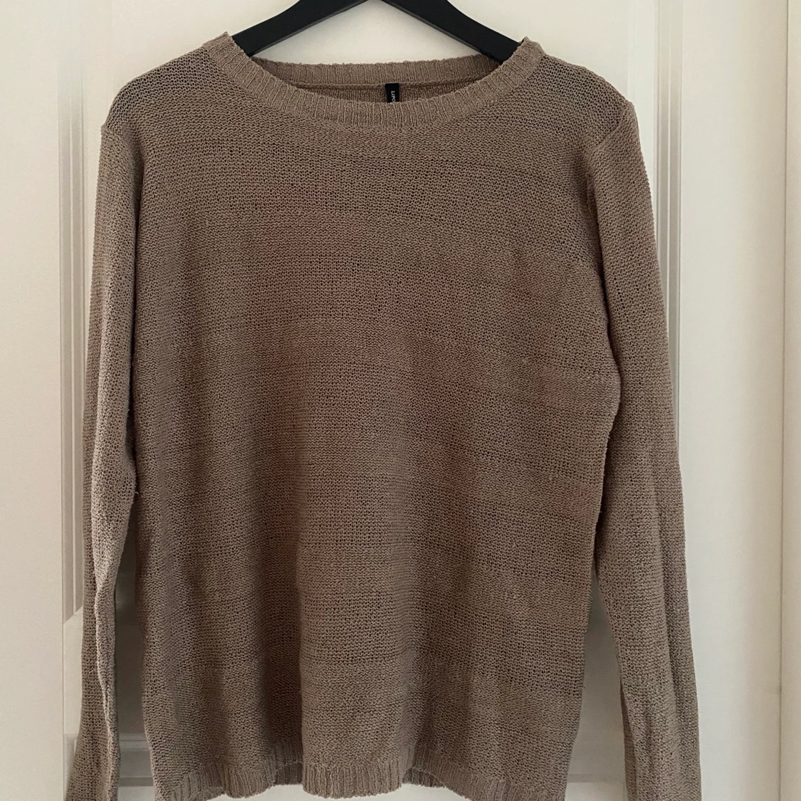 långärmad stickad tröja, lipolipo, strl M - 90