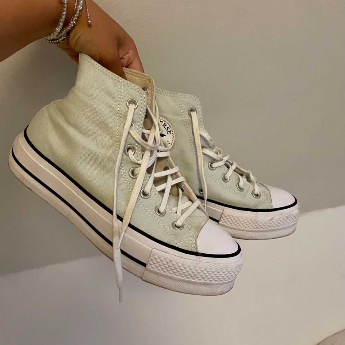 Mintgröna Converse 