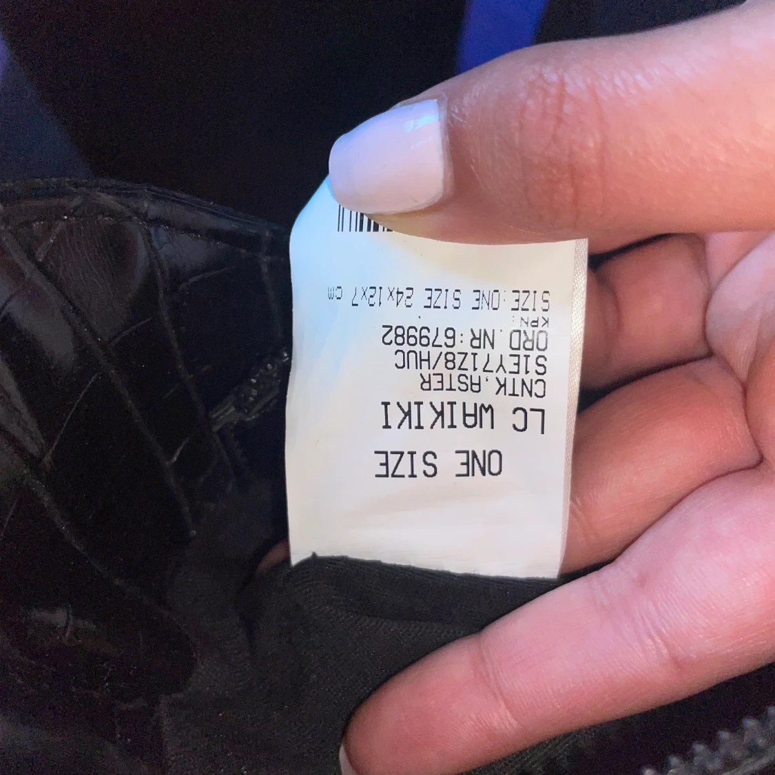 Baguetteväska läderimitation  - 90